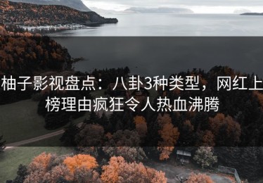 柚子影视盘点：八卦3种类型，网红上榜理由疯狂令人热血沸腾